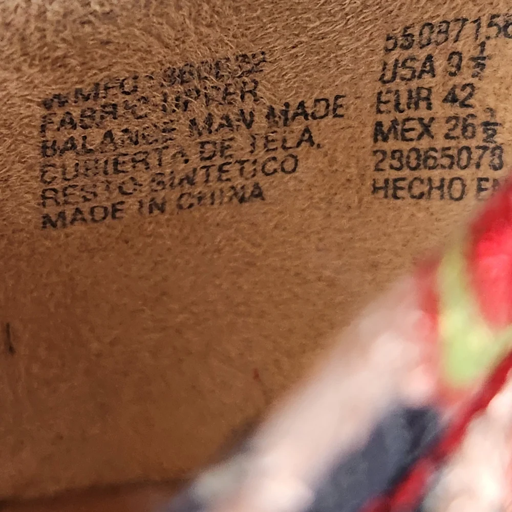Faded Glory Cork Colorful Peep Toe Wedge size 9.5